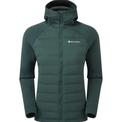 Montane Womens Composite Hoodie - Deep Forest