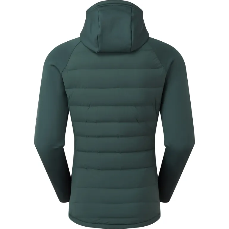 Montane Womens Composite Hoodie - Deep Forest