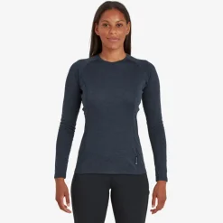 Montane Womens Dart Long Sleeve T-Shirt - Eclipse Blue