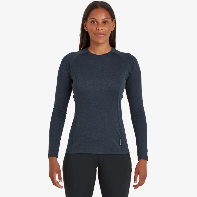 Montane Womens Dart Long Sleeve T-Shirt - Eclipse Blue
