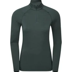 Montane Womens Dart XT Zip Neck - Deep Forest
