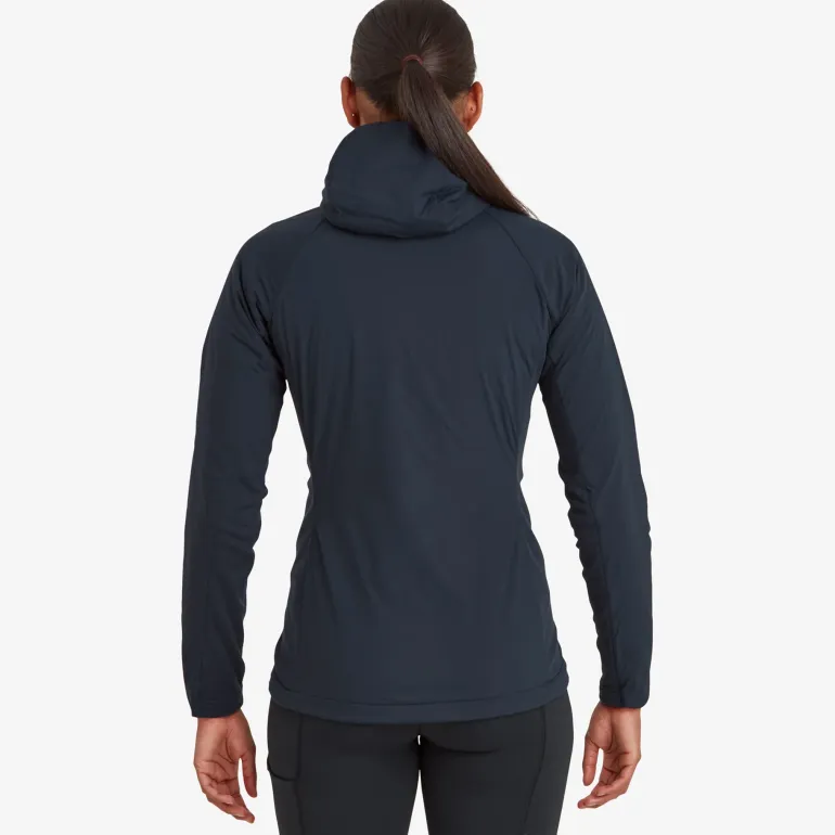 Montane Womens Fireball Lite Hoodie - Eclipse Blue