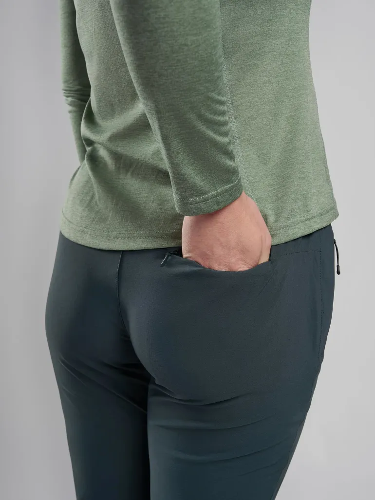 Montane Womens Tucana Lite Pants - Deep Forest
