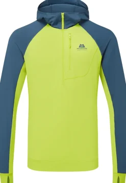 Mountain Equipment Mens Aiguille Hooded Top - Vine-Majolica