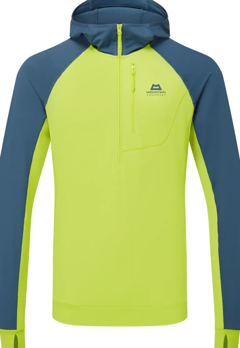 Mountain Equipment Mens Aiguille Hooded Top - Vine-Majolica