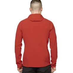 Mountain Equipment Mens Arrow 1/4 Zip - Anvil-Redrock