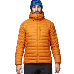 Mountain Equipment Mens Earthrise Hooded Jacket - Dusk-Red Rock