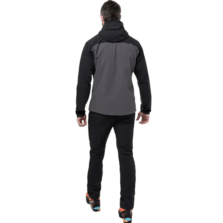 Mountain Equipment Mens Frontier Jacket - Anvil Grey-Black