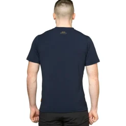 Mountain Equipment Mens Groundup Skyline Tee - Atlantic Blue
