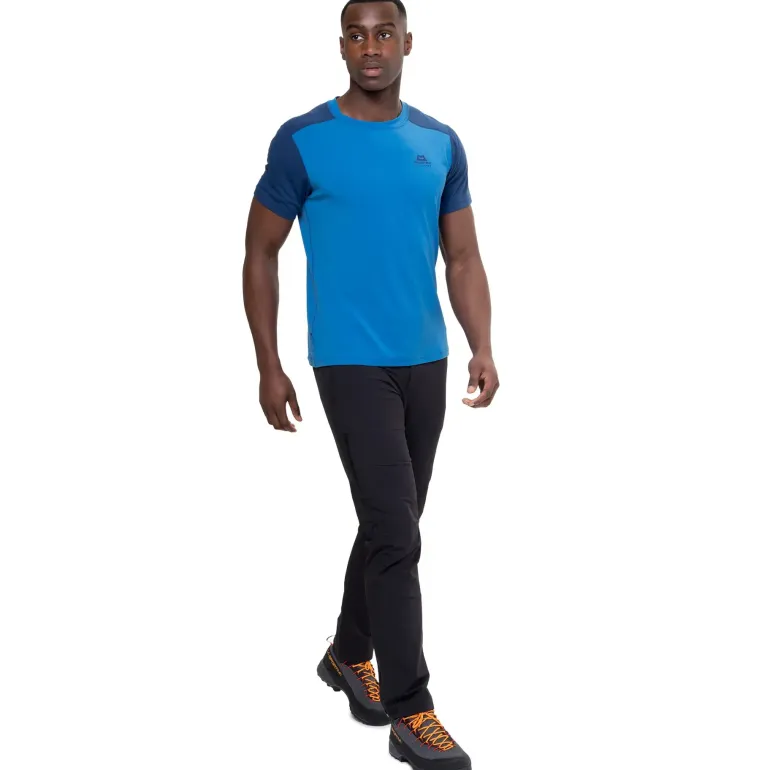 Mountain Equipment Mens Headpoint Block Tee - Vine-Cactus