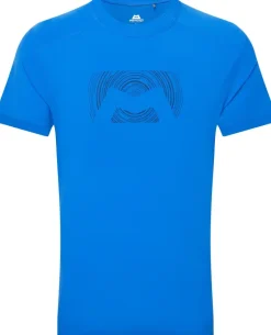 Mountain Equipment Mens Headpoint Graphic Tee - Atlantic Blue