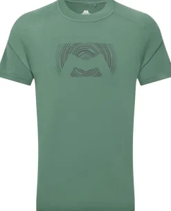 Mountain Equipment Mens Headpoint Graphic Tee - Sage