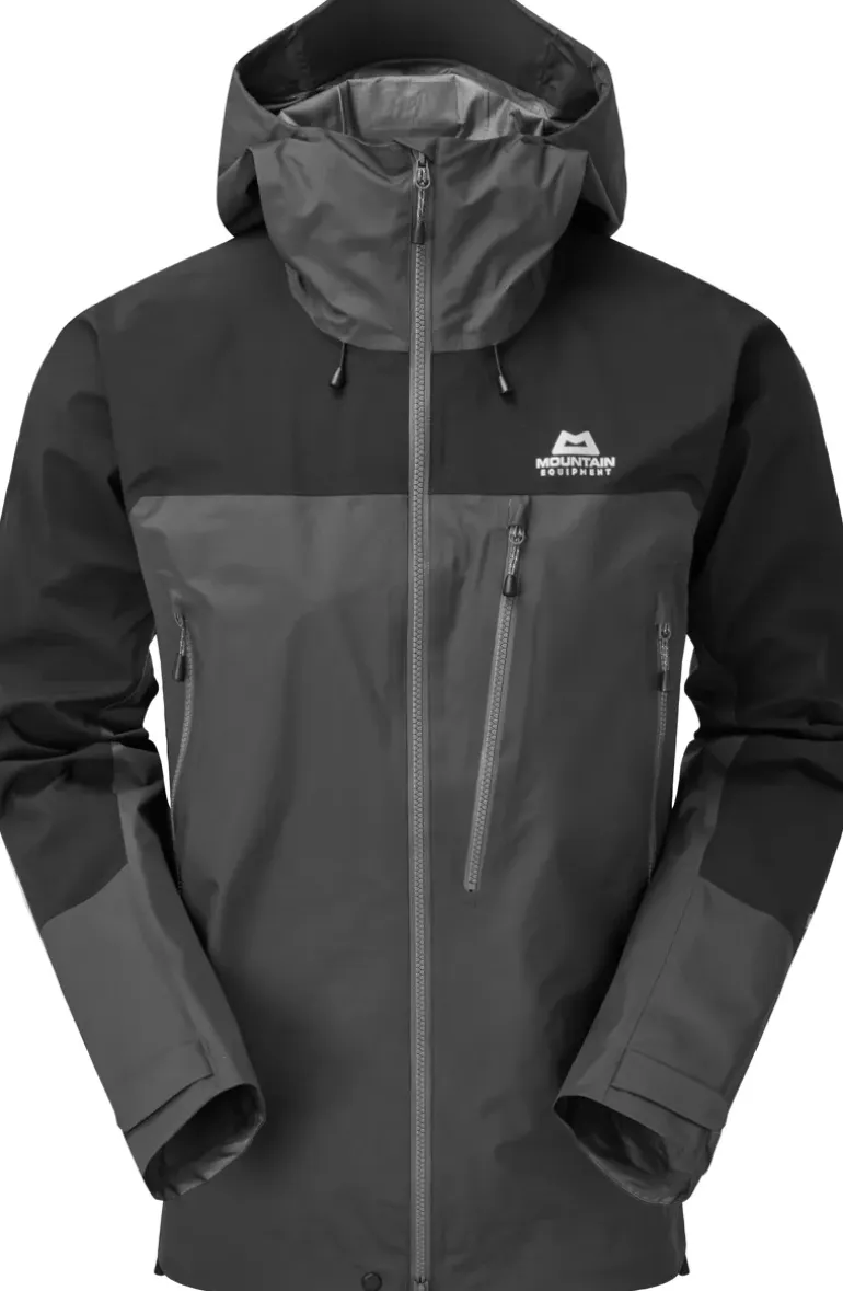 Mountain Equipment Mens Lhotse Jacket - Anvil Grey-Black