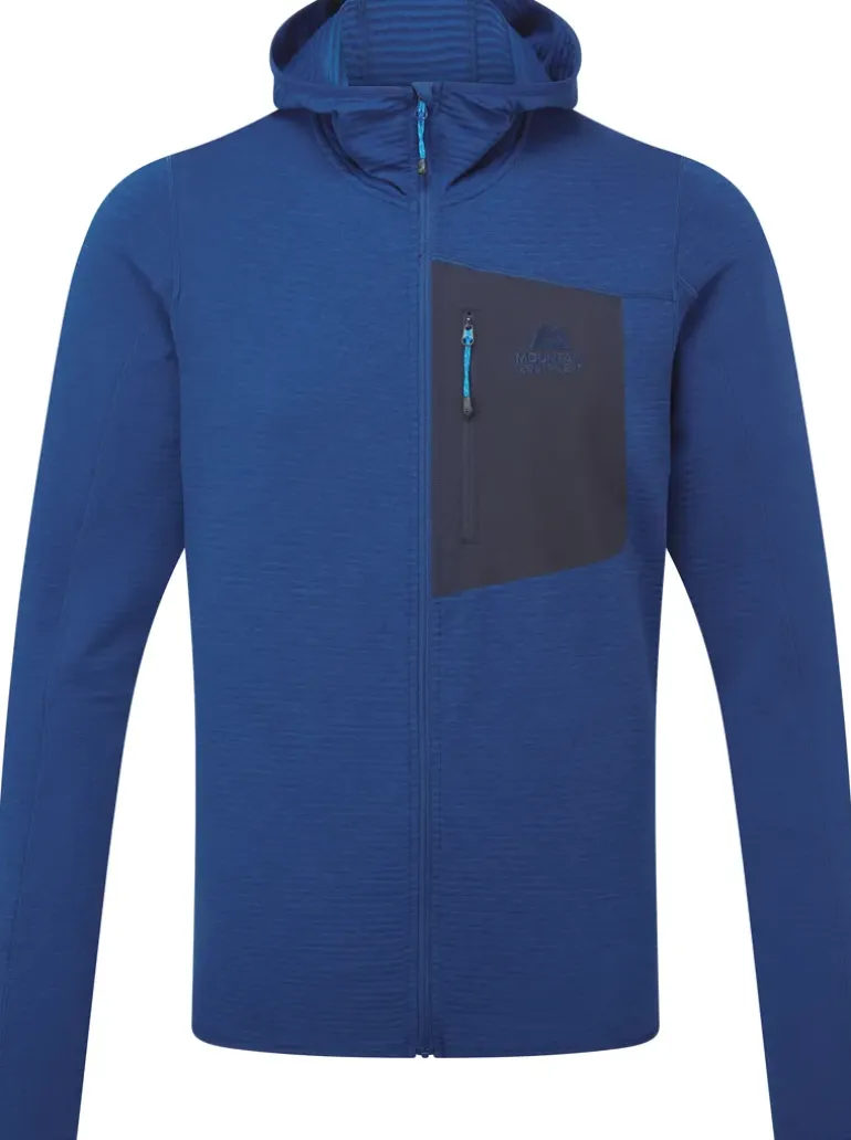 Mountain Equipment Mens Lumiko Hooded Jacket - Admiral-Cosmos