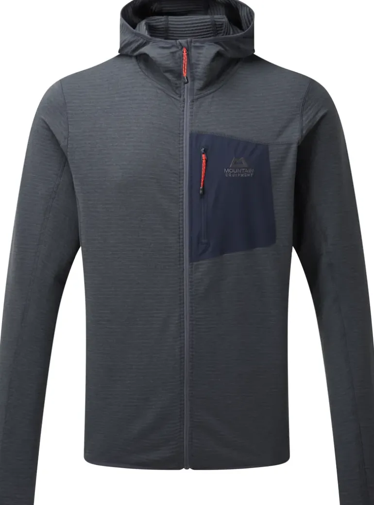 Mountain Equipment Mens Lumiko Hooded Jacket - Ombre Blue-Cosmos