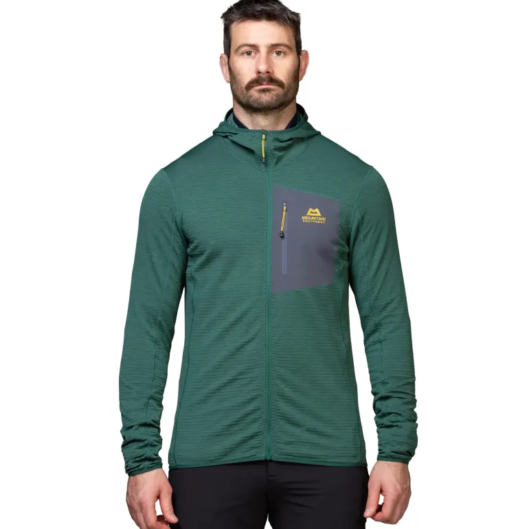 Mountain Equipment Mens Lumiko Hooded Jacket - Ombre Blue-Cosmos