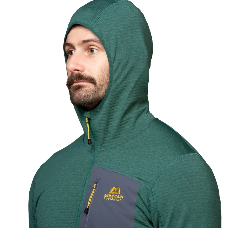 Mountain Equipment Mens Lumiko Hooded Jacket - Ombre Blue-Cosmos