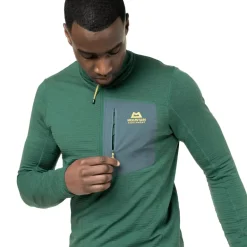Mountain Equipment Mens Lumiko Zip-T Fleece - Fern-Ombre