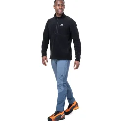 Mountain Equipment Mens Micro Zip-T Fleece - Black