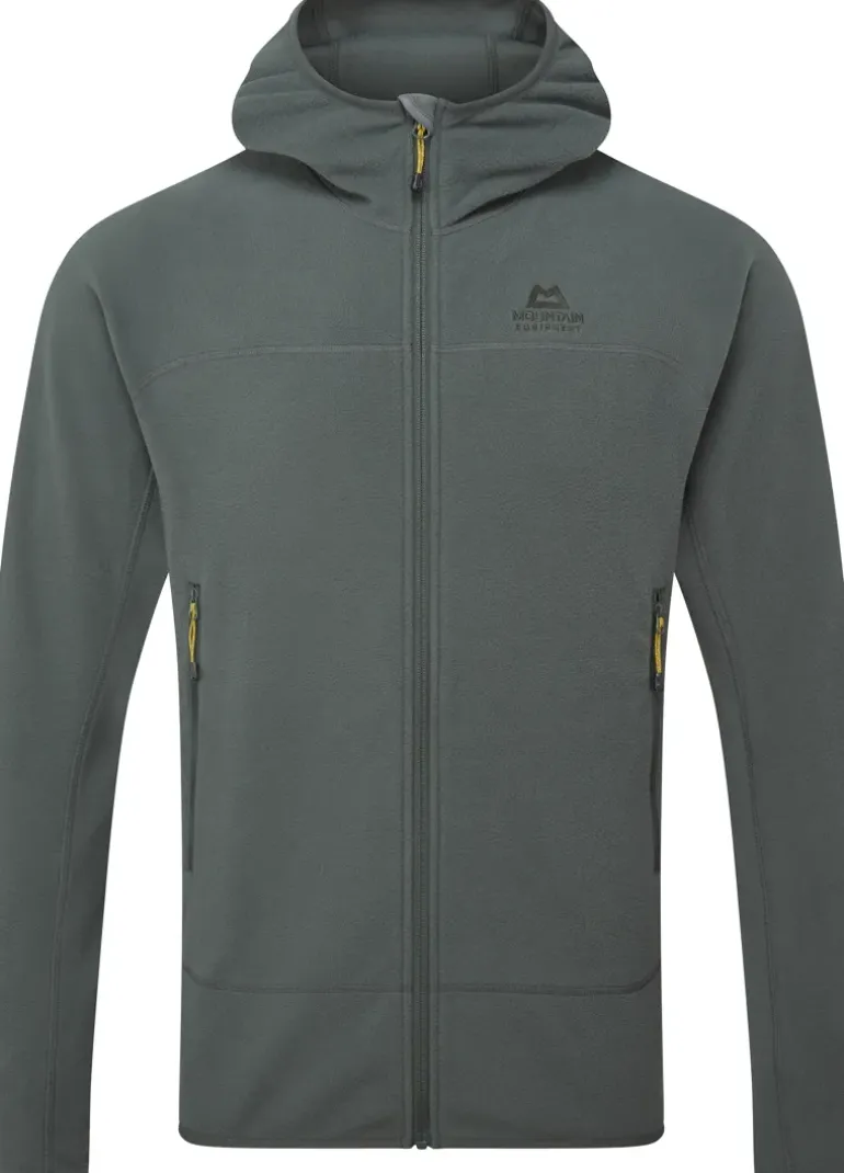 Mountain Equipment Mens Micro Zip Fleece Jacket - Slate Green