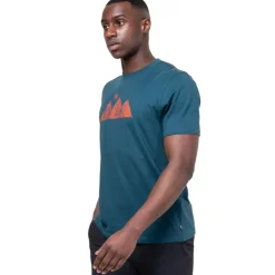Mountain Equipment Mens Mountain Sun Tee - Etruscan Red