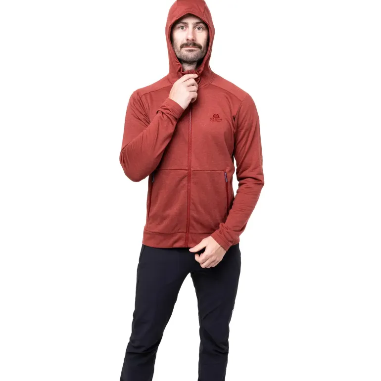 Mountain Equipment Mens Oracool Hooded Jacket - Pine