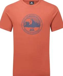 Mountain Equipment Mens Roundel Tee - Etruscan Red