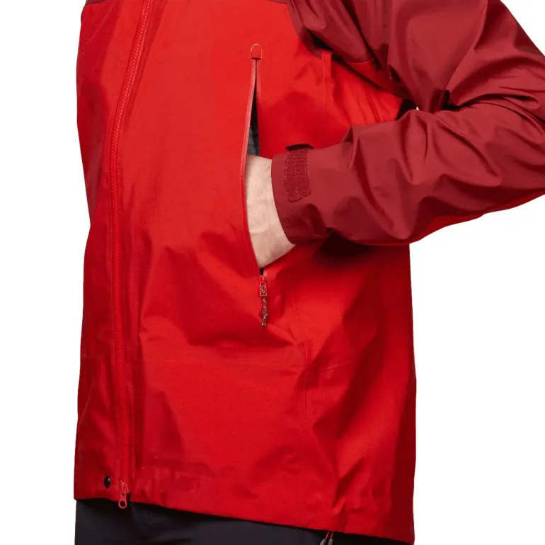 Mountain Equipment Mens Shigri Jacket - Chili Red-Merlot