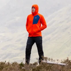 Mountain Equipment Mens Shroud Hooded Jacket - Cardinal-Admiral