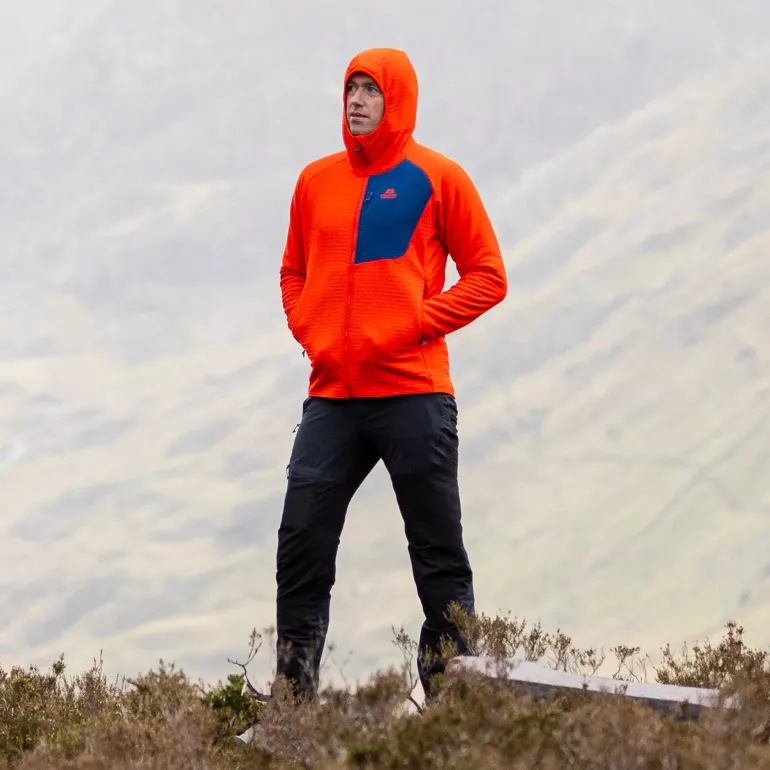 Mountain Equipment Mens Shroud Hooded Jacket - Cardinal-Admiral