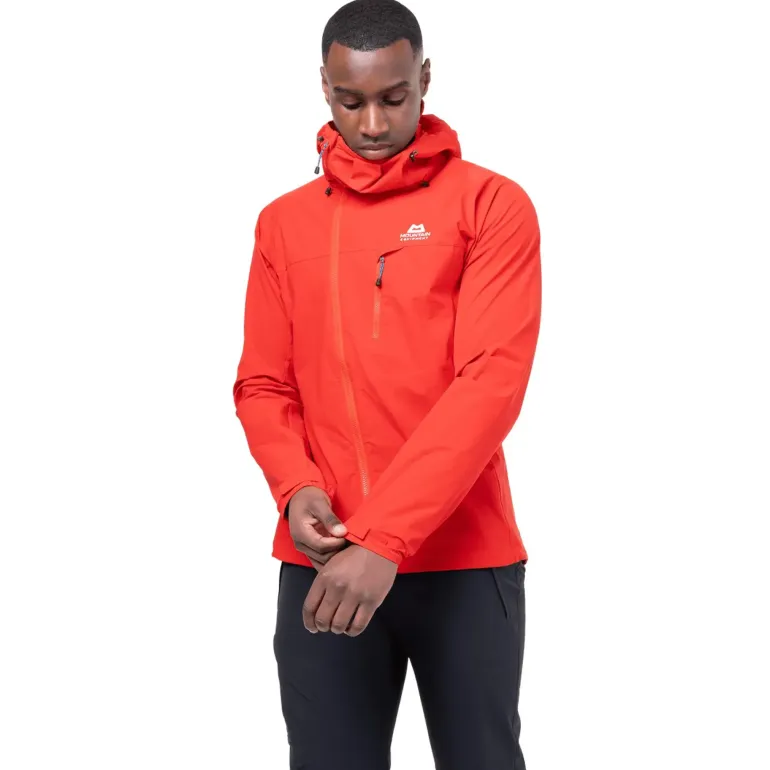 Mountain Equipment Mens Squall Hooded Jacket - Cactus