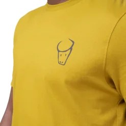 Mountain Equipment Mens Yorik On Wire Tee - Cactus