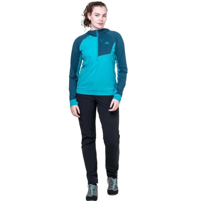 Mountain Equipment Womens Aiguille Hooded Top - Sage
