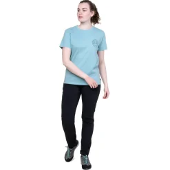 Mountain Equipment Womens Alpenglow Tee - Stellar Blue