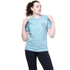 Mountain Equipment Womens Alpenglow Tee - Tee Aqua
