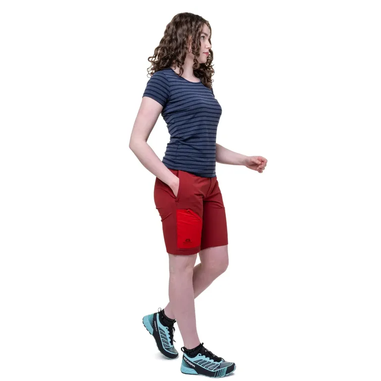 Mountain Equipment Womens Comici Shorts - Merlot-Chili