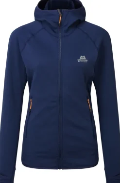 Mountain Equipment Womens Eclipse Hooded Jacket - Medieval Blue