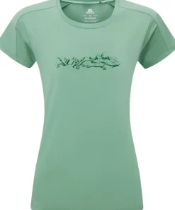 Mountain Equipment Womens Headpoint Skyline Tee - Lichen
