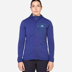 Mountain Equipment Womens Lumiko Hooded Jacket - Amethyst-Medieval