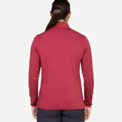 Mountain Equipment Womens Lumiko Zip T - Amethyst-Medieval