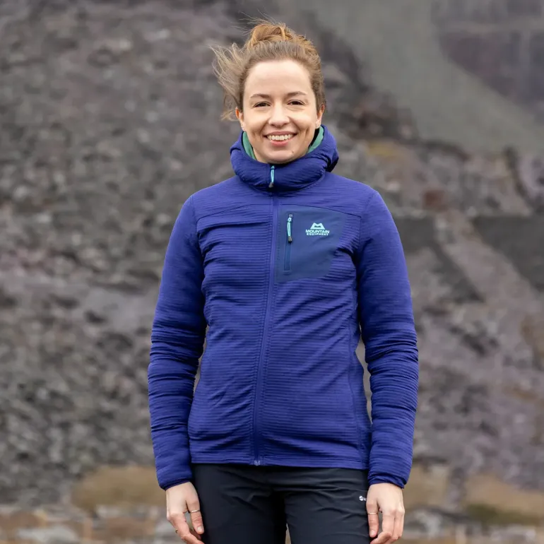 Mountain Equipment Womens Lumiko Hooded Jacket - Rhubarb-Capsicum