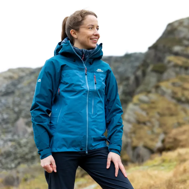 Mountain Equipment Womens Makalu Jacket - Stellar-Majolica