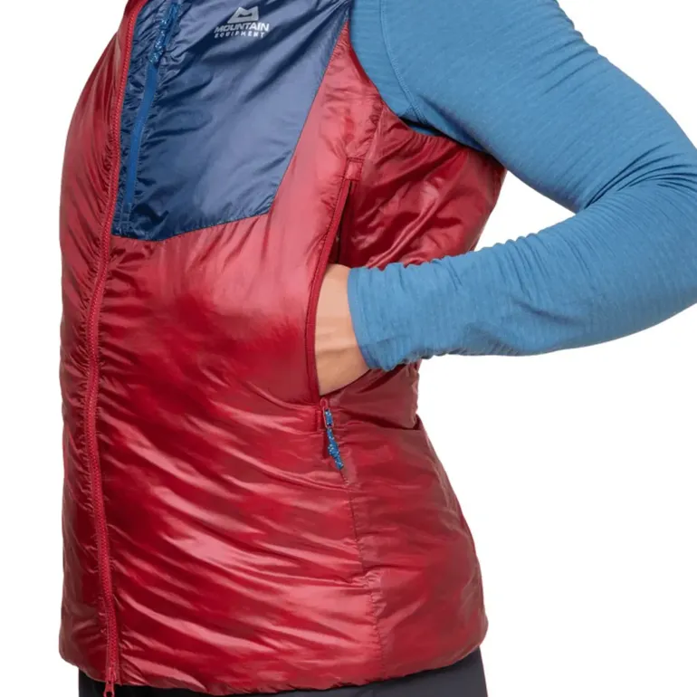 Mountain Equipment Womens Oreus Vest - Admiral Blue