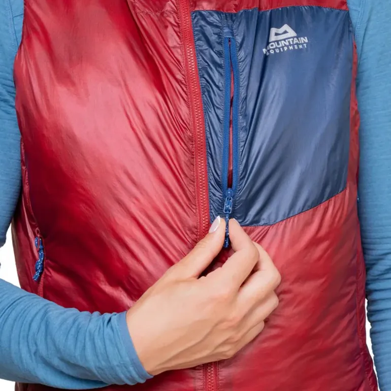 Mountain Equipment Womens Oreus Vest - Admiral Blue