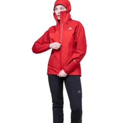 Mountain Equipment Womens Saltoro Jacket - Imperial Red-Crimson