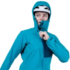 Mountain Equipment Womens Squall Hooded Jacket - Topaz-Majolica