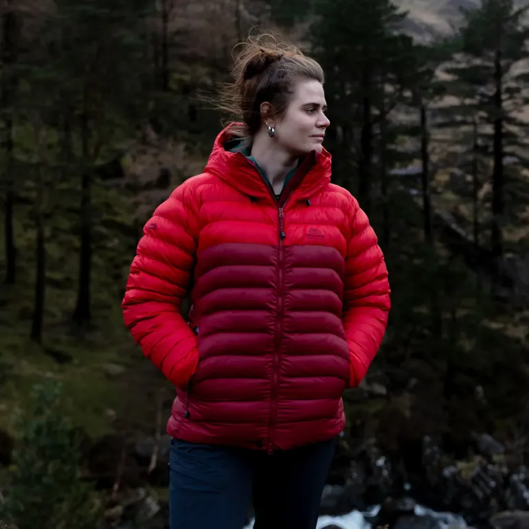 Mountain Equipment Womens Superflux Jacket - Chili Red-Merlot