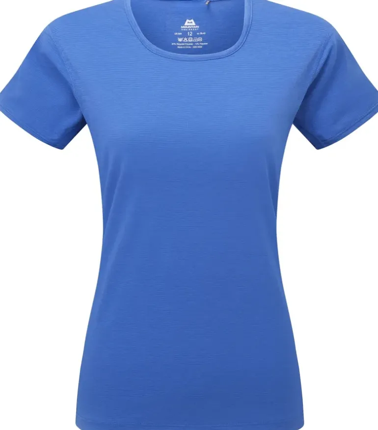 Mountain Equipment Womens Tempi Tee - Vivid Blue