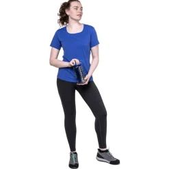 Mountain Equipment Womens Tempi Tee - Majolica Blue