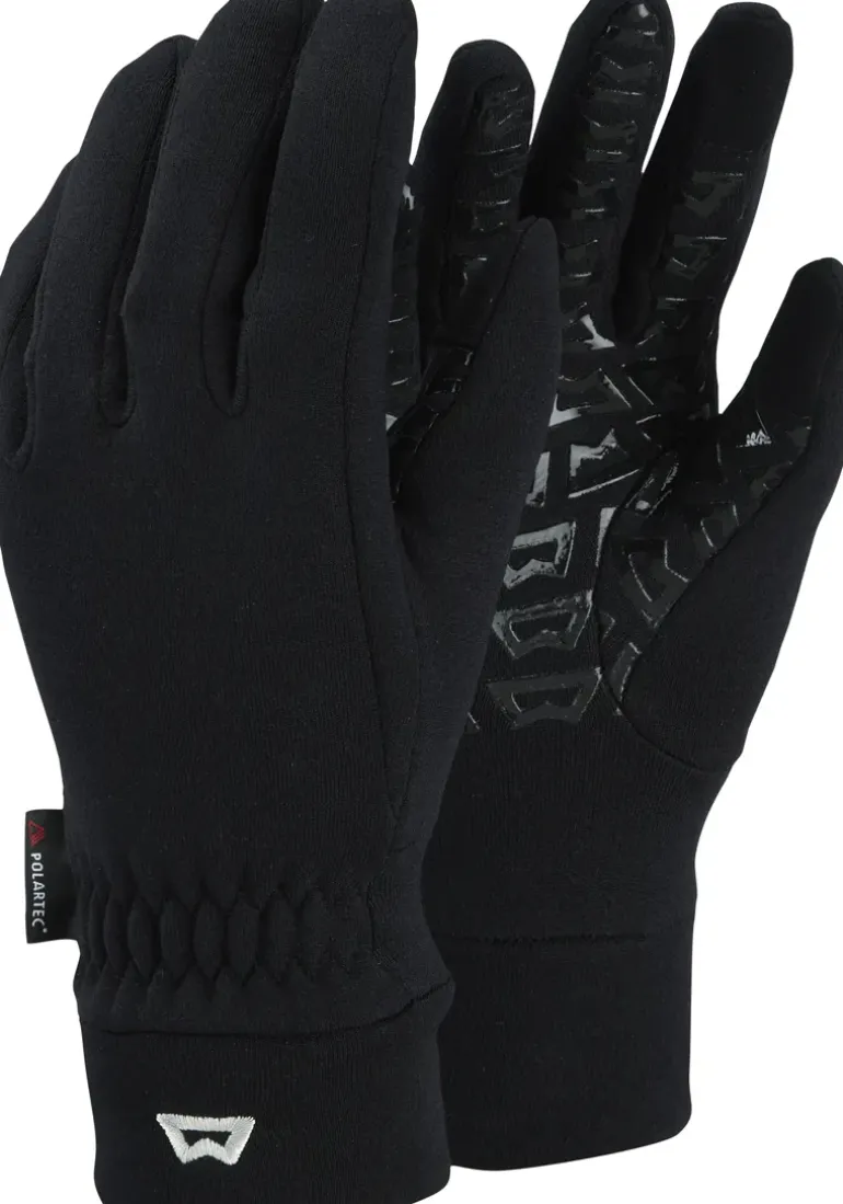 Mountain Equipment Womens Touch Screen Grip Gloves - Black